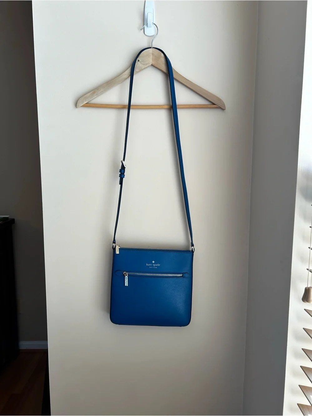 Kate Spade Sadie Blue Crossbody Purse